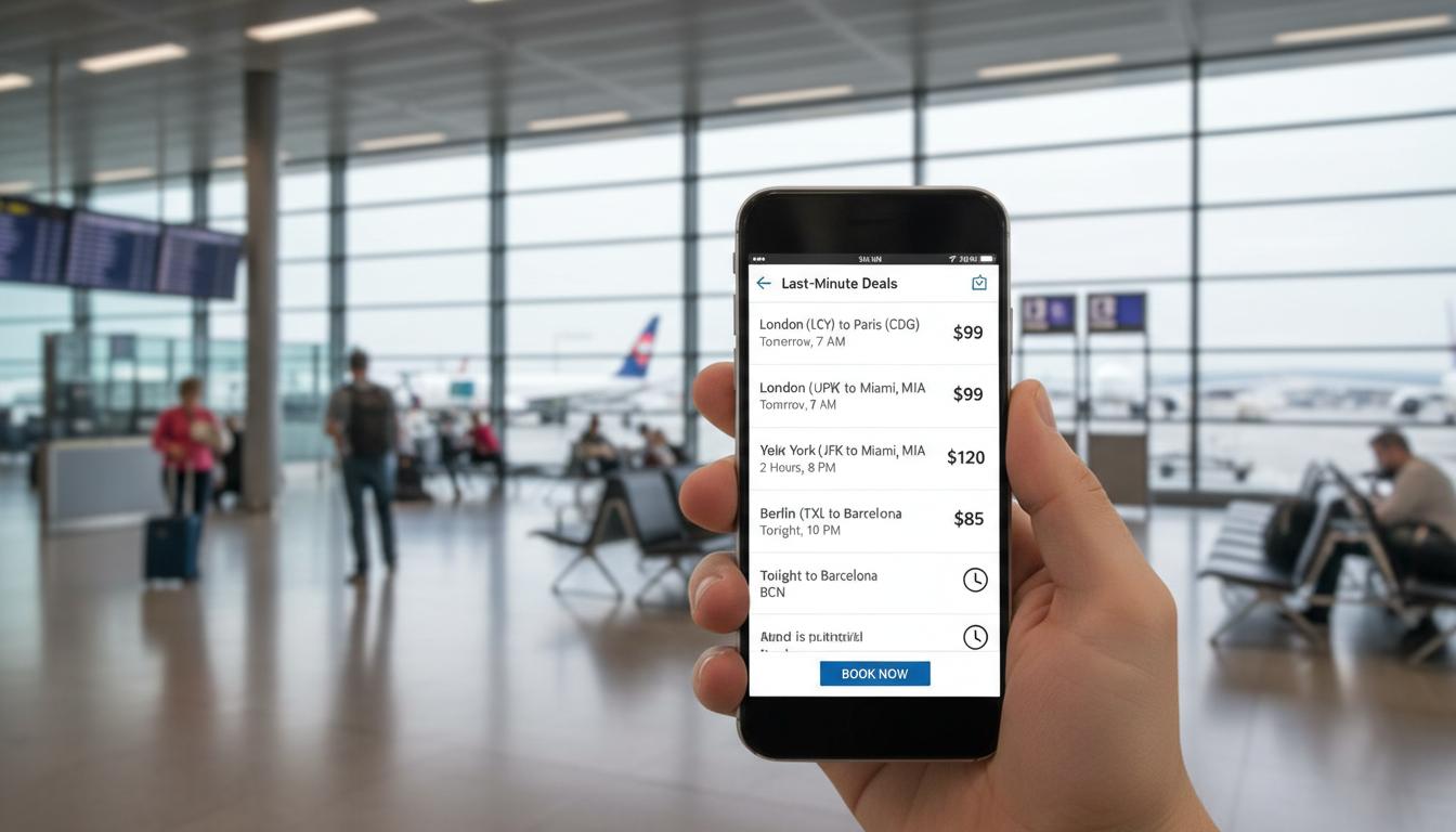 Okazje na loty last minute: praktyczny przewodnik po najlepszych ofertach