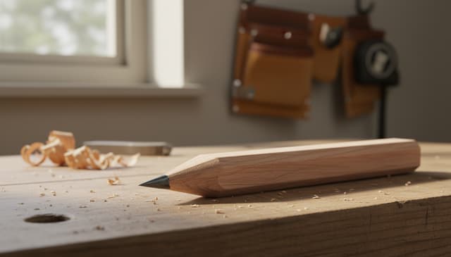 Ołówek stolarski: praktyczny przewodnik po narzędziu dla majsterkowiczów