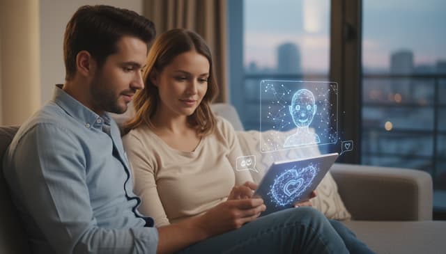 Online Beziehungshilfe mit KI App: Wie Geliebte.ai Paare Unterstützt