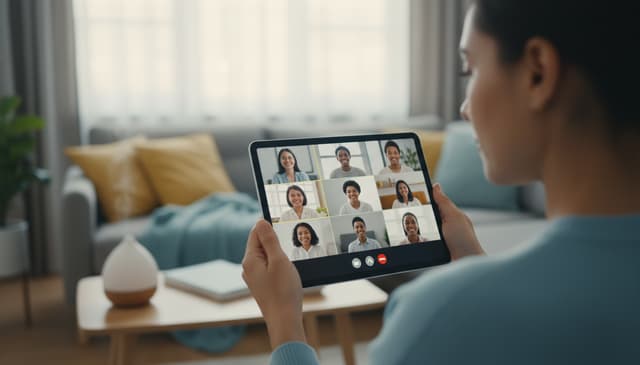 Online-Gespräche Gegen Stress: Wie Digitale Gespräche Helfen Können