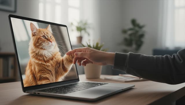 Online katzen streicheln: wie virtuelle berührungen wirken und funktionieren