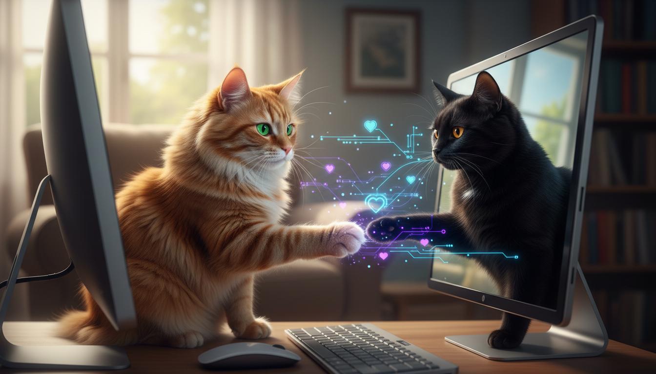 Online Katzenfreundschaften: Wie Virtuelle Kontakte Katzenliebhabern Helfen