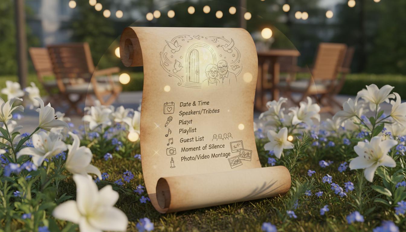 Complete Guide to an Online Memorial Celebration Checklist