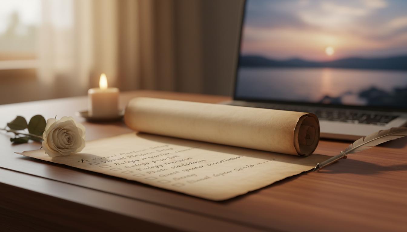 Complete Guide to Creating an Online Memorial Event Checklist