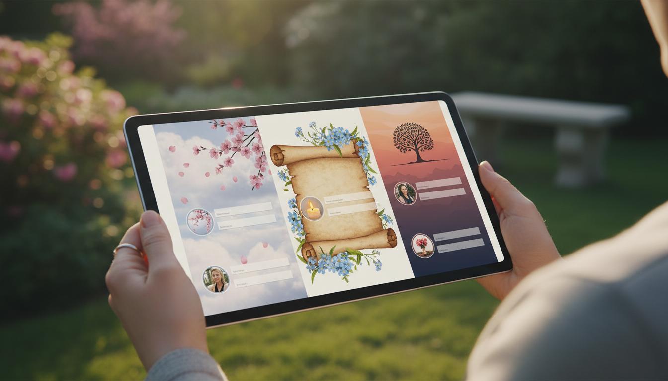 Choosing the Best Online Memorial Guestbook Templates for Meaningful Tributes