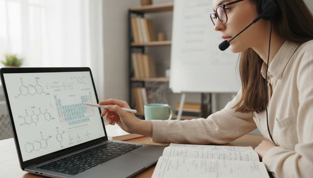 Online Nachhilfe Chemie Prüfungsvorbereitung: Effektive Lernstrategien und Tipps