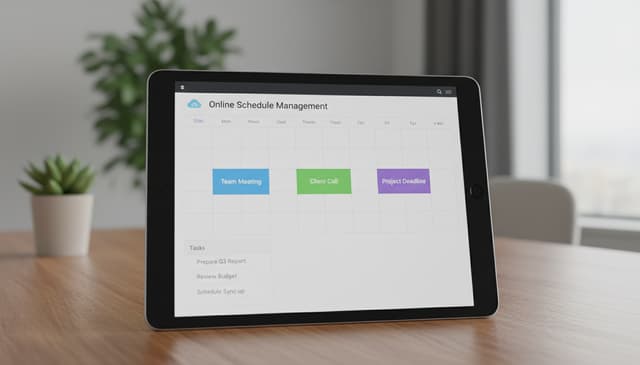 How an Online Schedule Management Tool Can Boost Your Team’s Productivity