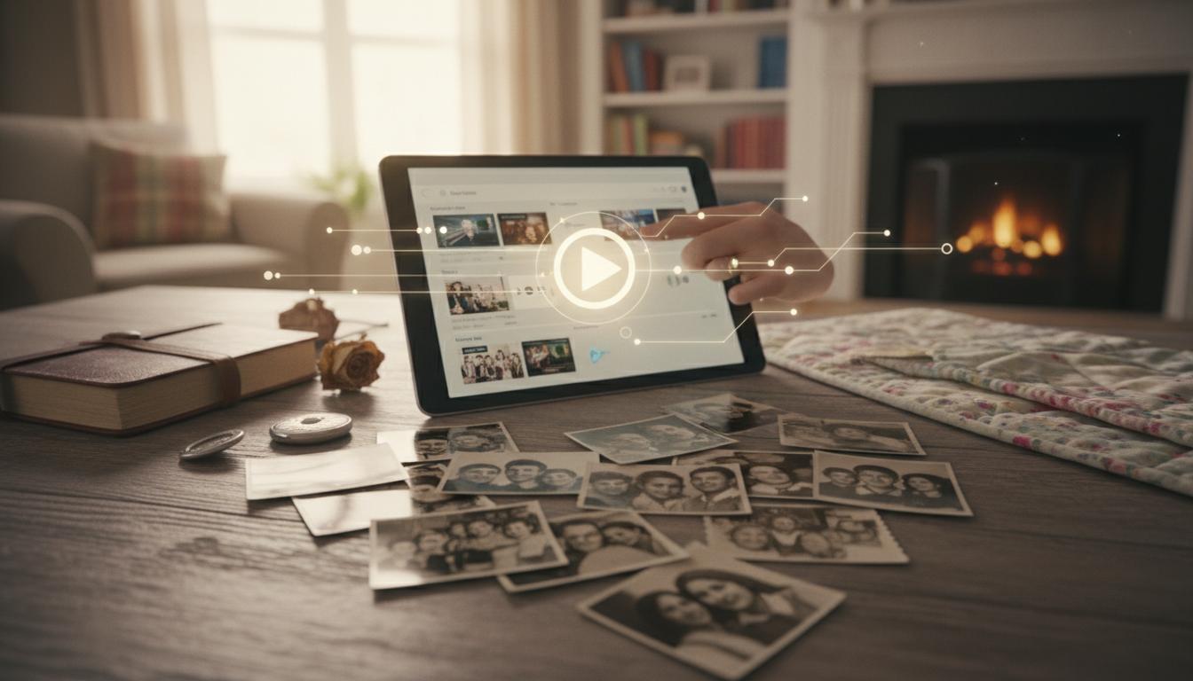 How to Create a Meaningful Online Tribute Video with Theirvoice.ai