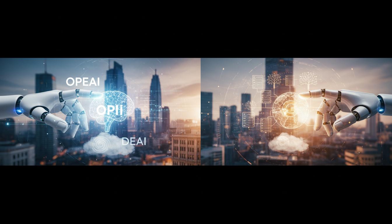 OpenAI vs Google: porównanie technologii i zastosowań AI