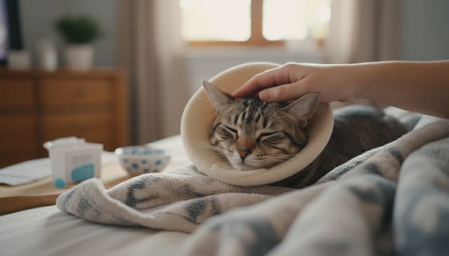 Opieka pooperacyjna kota: praktyczny przewodnik dla właścicieli