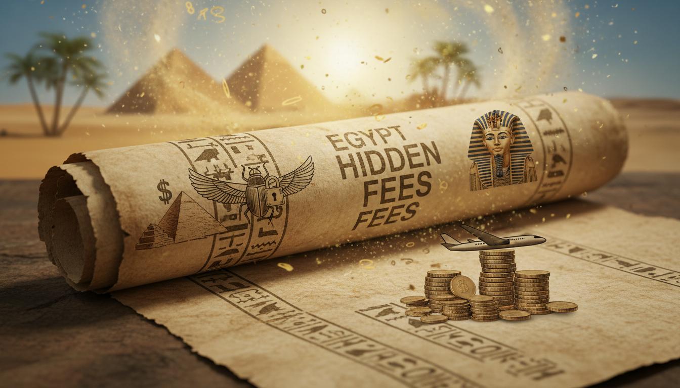 Oplaty ukryte loty egipt: jak nie dać się oskubać