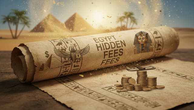 Oplaty ukryte loty egipt: jak nie dać się oskubać
