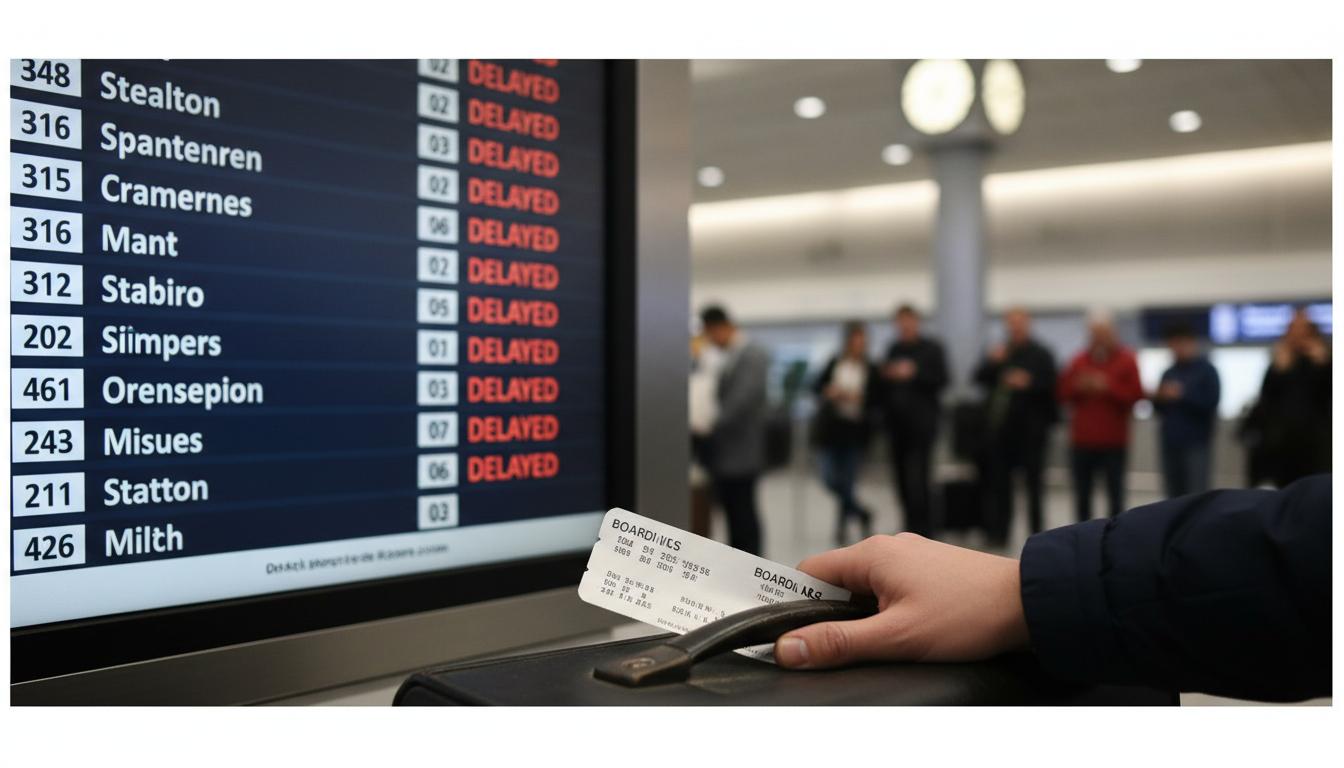 Opóźnienie lotu: przewodnik po przyczynach i prawach pasażera