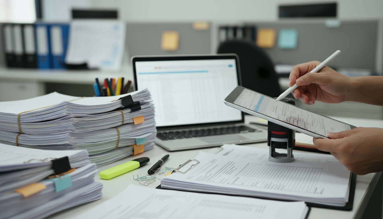 Is paperwork processing killing your workday? Here’s the fix