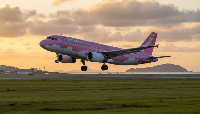 Exploring Peach Aviation Flights: Routes, Services, and Travel Tips