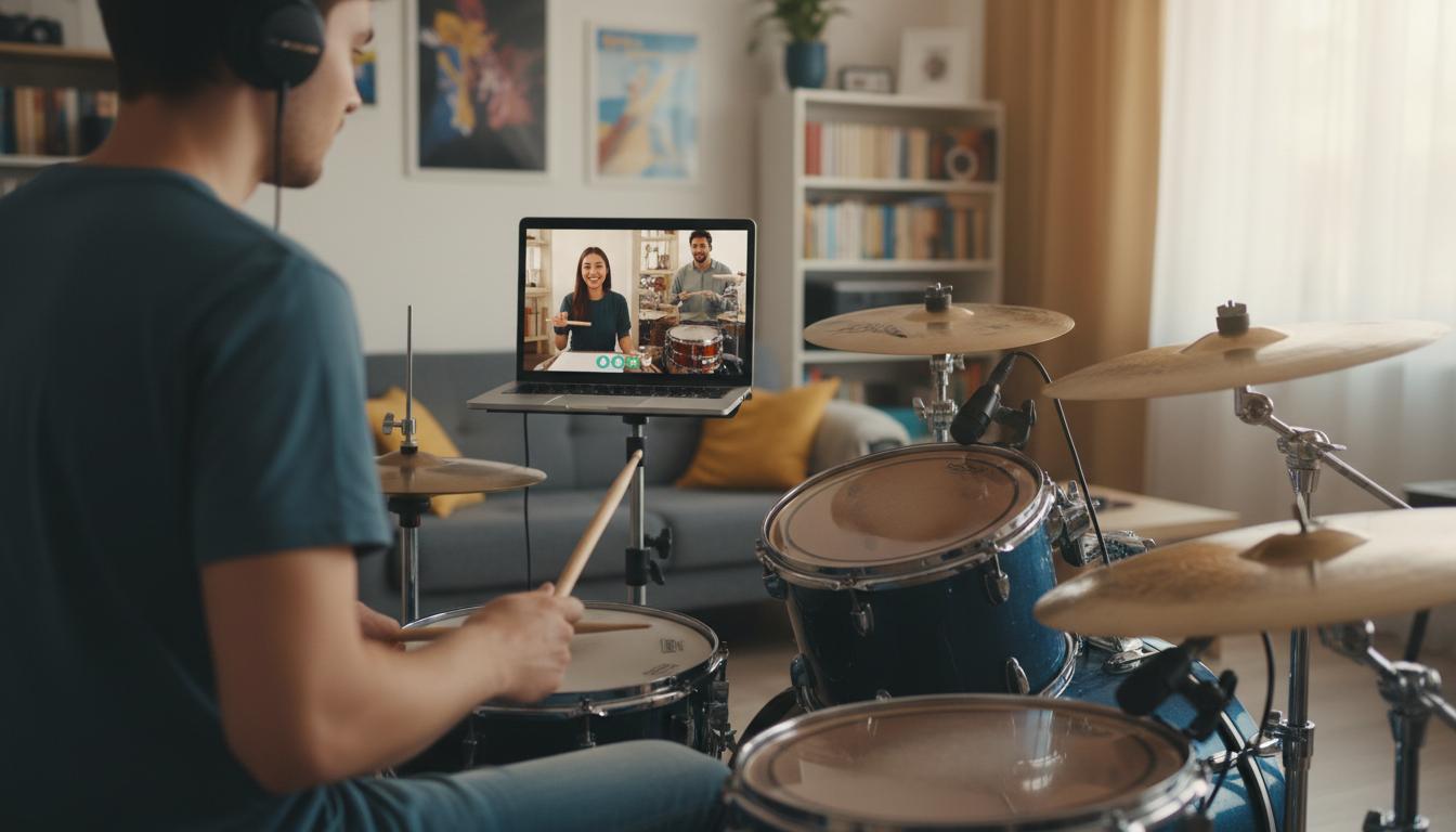 Perkusja online: praktyczny przewodnik po korepetycjach dla początkujących
