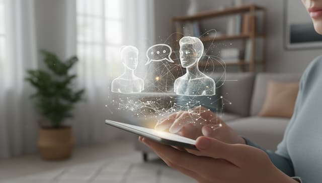Personalisierte Virtuelle Gespräche: Wie KI die Kommunikation Verändert
