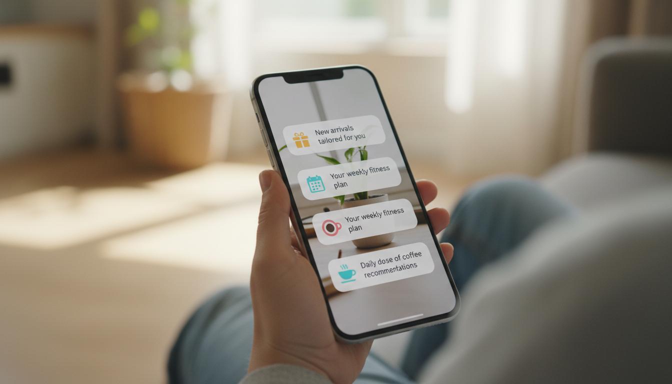 Personalizowane powiadomienia zamiast newsletterów w zakupach.ai