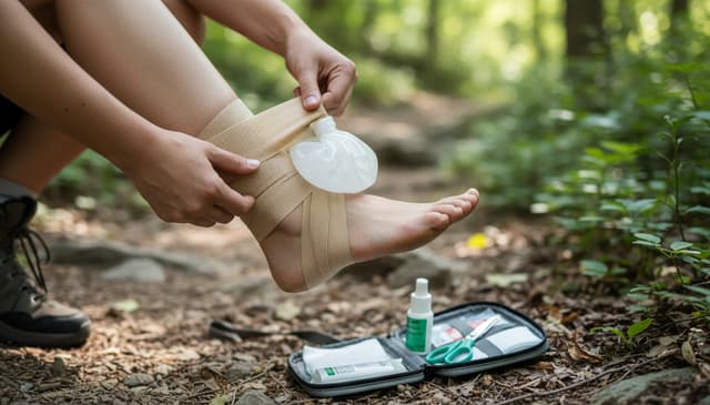 Pierwsza pomoc przy zwichnięciach: praktyczny przewodnik krok po kroku