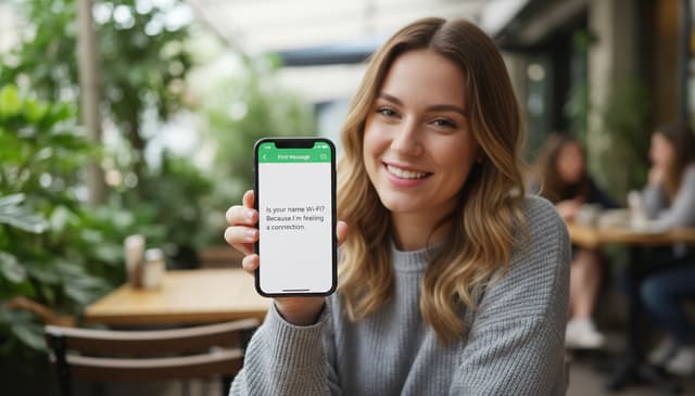 Pierwsza wiadomość na Tinderze: przykłady, które zaczną rozmowę