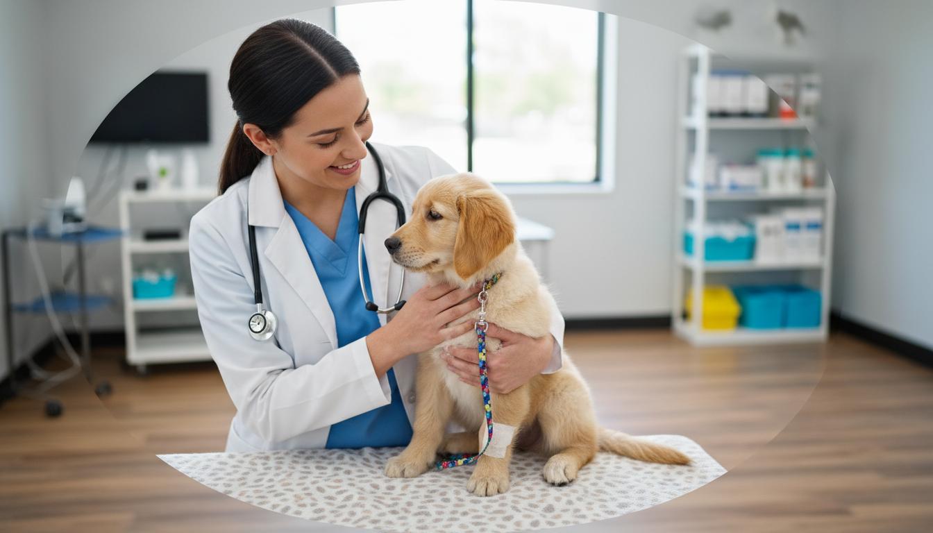 Pierwsza wizyta u weterynarza ze szczeniakiem: praktyczny przewodnik
