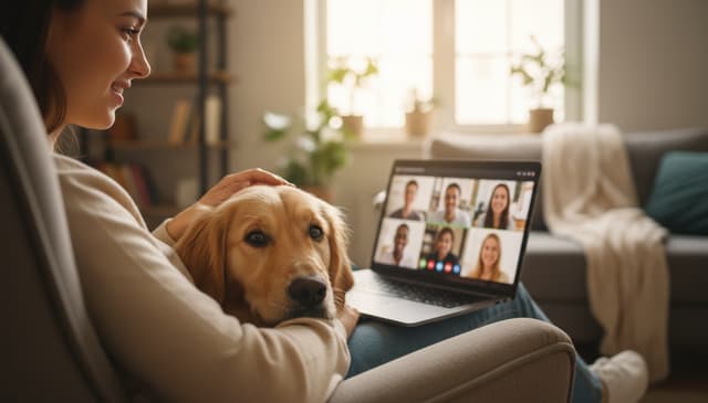 Pies dla osób z depresją online: jak wybrać i wspierać terapię