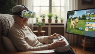 Pies dla seniora symulator online: jak wspierać starszego psa?