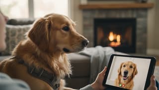 Pies jako towarzysz online: jak technologia zmienia relacje ze zwierzętami