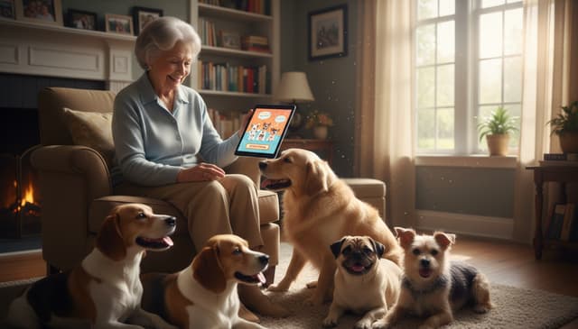 Pies symulator adopcji dla seniorów: jak wspierać starsze osoby przez zabawę