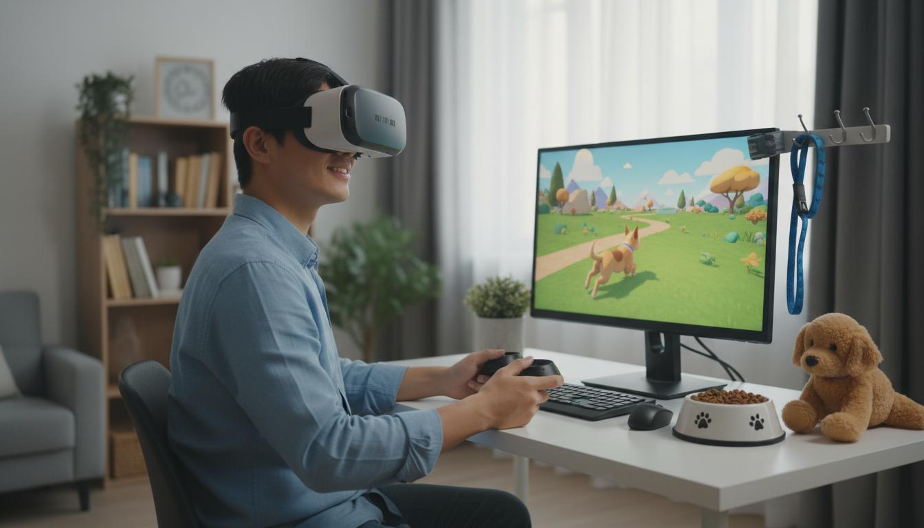 Pies symulator dla samotnych: jak wirtualny przyjaciel może pomóc