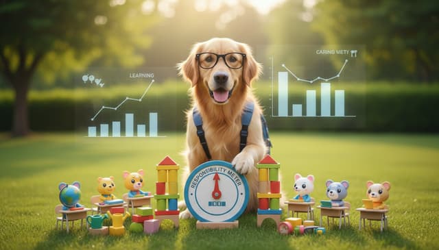 Pies symulator edukacji odpowiedzialności: jak uczyć się przez zabawę