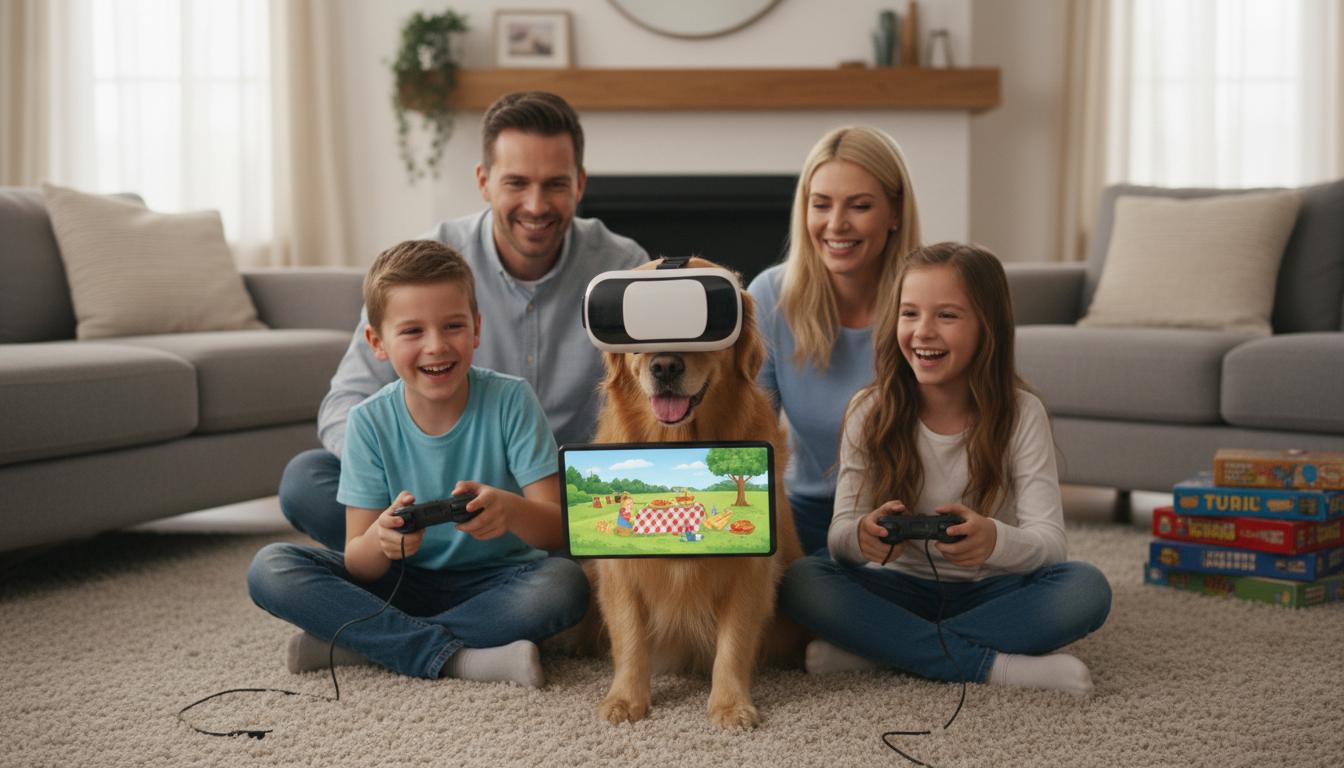 Pies symulator integracji rodzinnej: jak wspierać więzi w domu