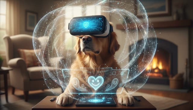 Pies symulator leczenia samotności: jak technologia wspiera emocje