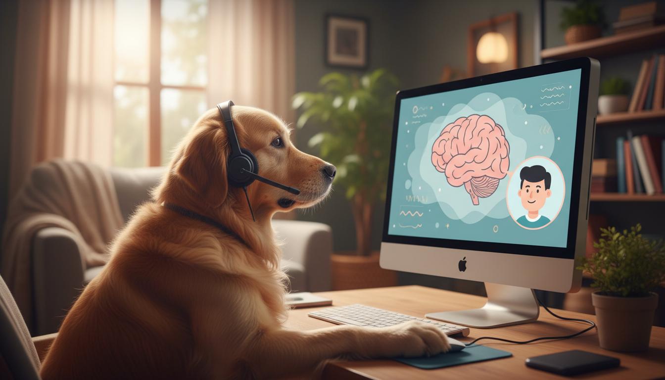 Pies symulator terapii online: jak działa i komu może pomóc?