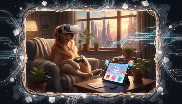 Pies symulator terapii samotności online: jak działa i komu pomaga?