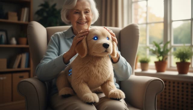 Pies symulator towarzysza dla osób starszych: jak działa i pomaga