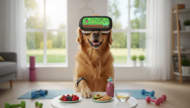 Pies symulator zdrowego stylu życia: jak dbać o formę i zdrowie psa