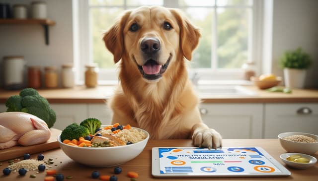 Pies symulator zdrowego żywienia psa: praktyczny przewodnik dla właścicieli