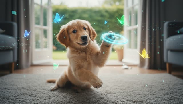 Pies wirtualny jako interaktywna zabawa dla całej rodziny