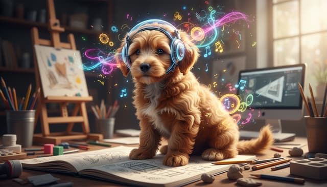 Piesek AI który pobudza kreatywność: jak działa i pomaga twórcom