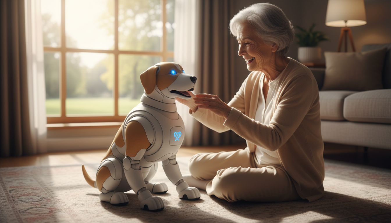 Piesek AI który redukuje samotność zamiast scrollowania