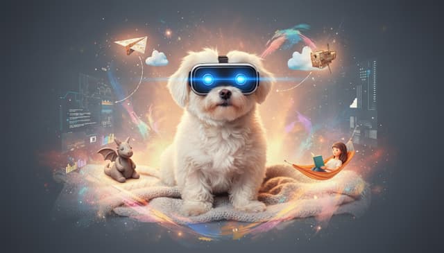 Piesek AI zamiast drogich hobby: nowa forma rozrywki i towarzystwa