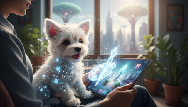 Piesek AI jako nowa alternatywa dla kosztownego hobby