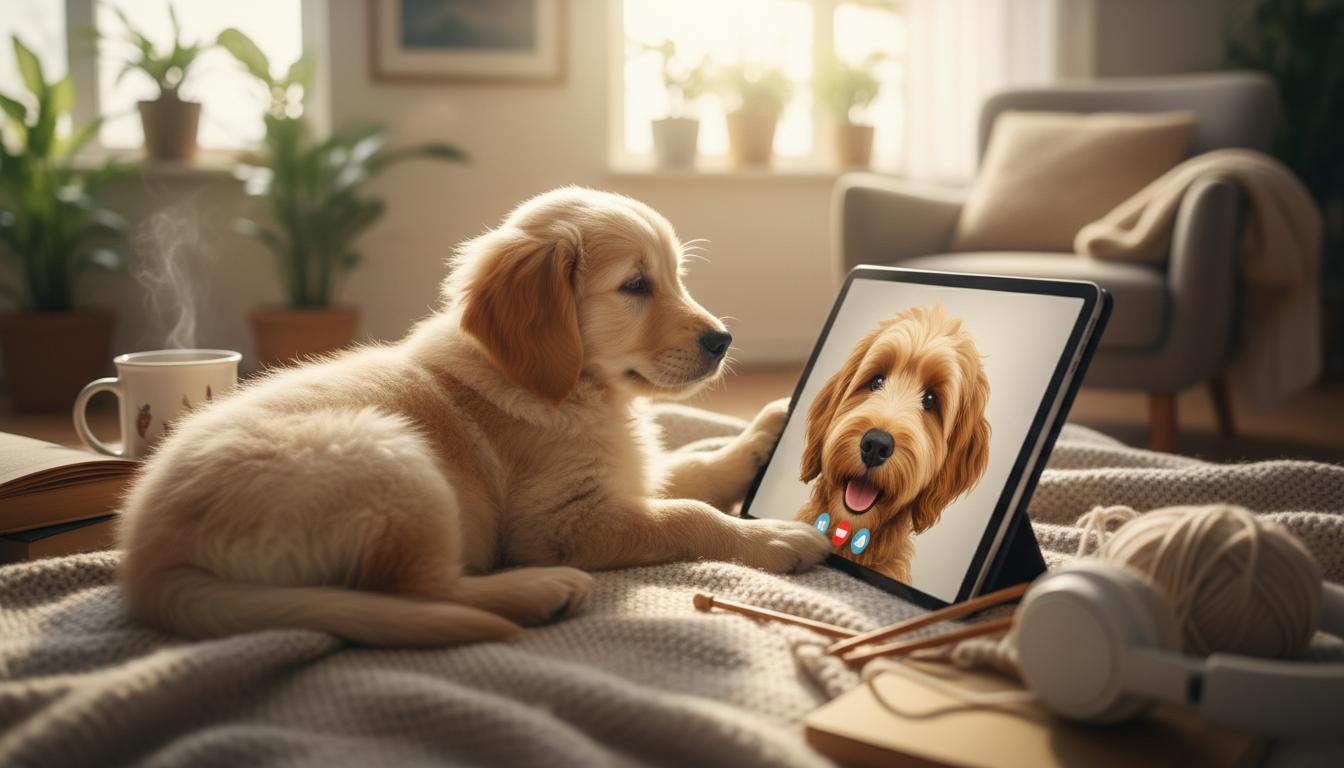 Piesek online jako alternatywa dla samotności – jak to działa?