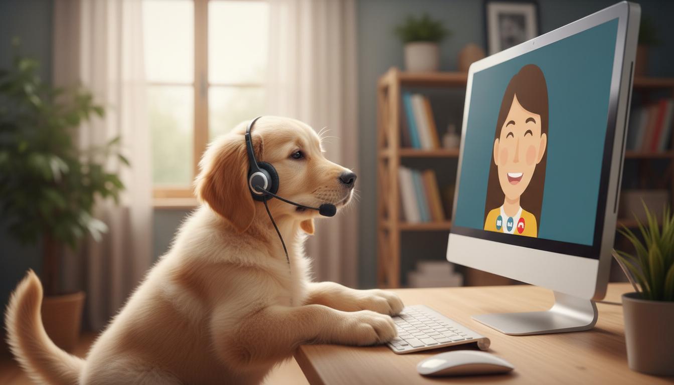 Piesek online jako alternatywa dla terapii: jak działa i kiedy warto