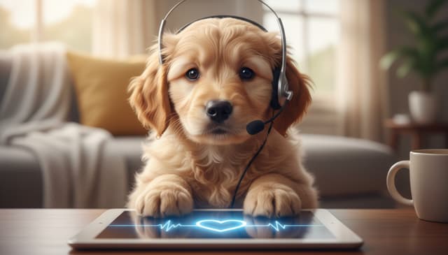 Piesek online który wspiera emocjonalnie: jak działa i komu pomaga