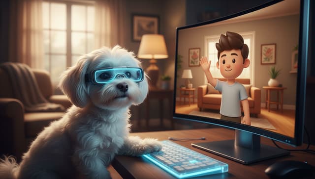 Piesek online na samotność: jak wirtualny towarzysz może pomóc