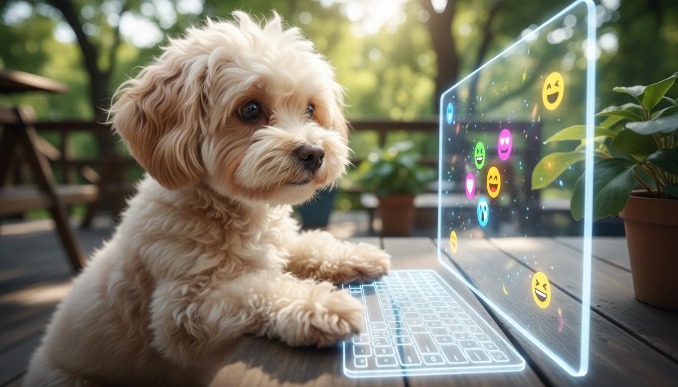 Piesek online: realistyczne reakcje i interakcje krok po kroku