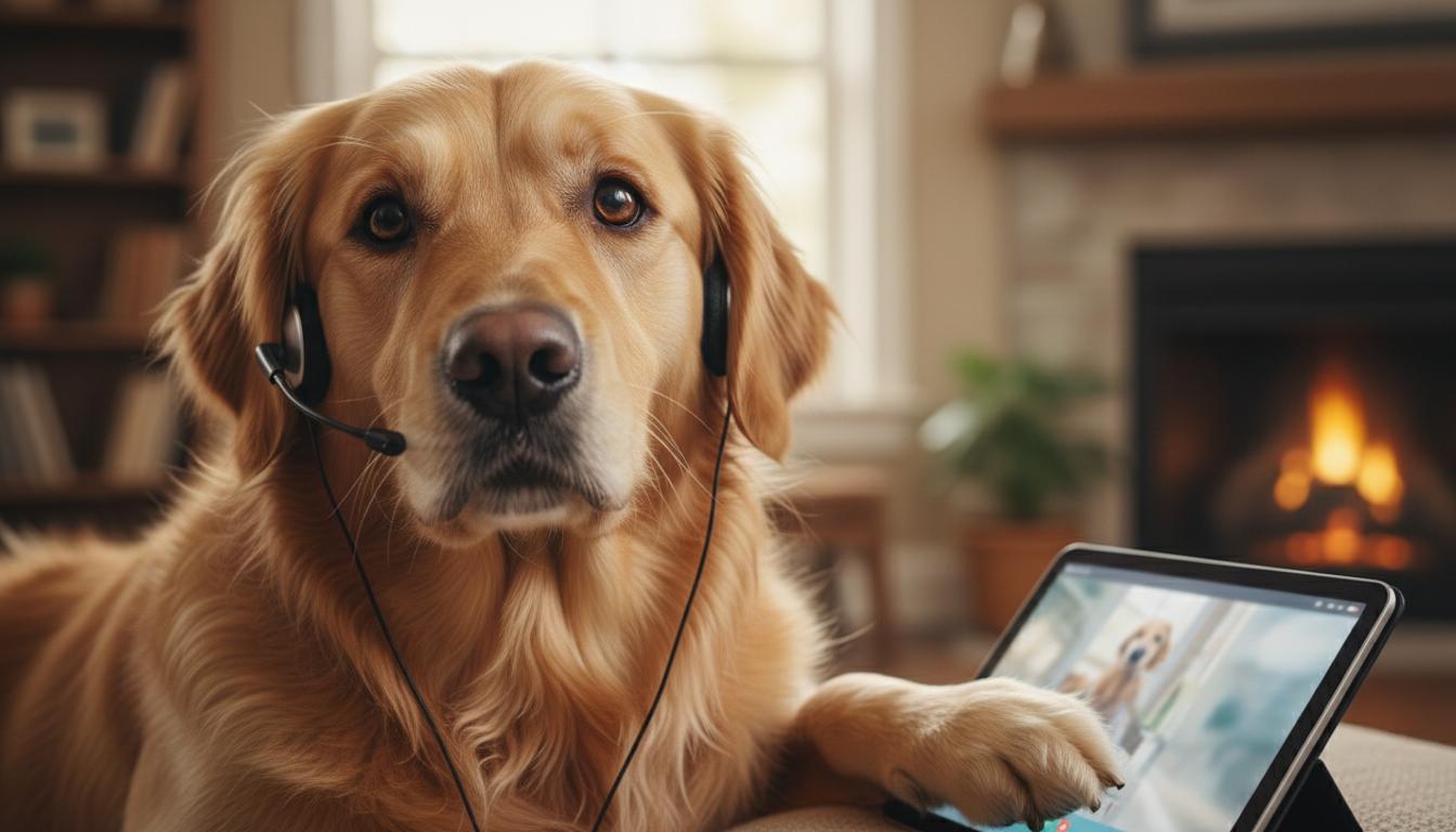 Piesek online: realistyczny pies do rozmowy na piesek.ai