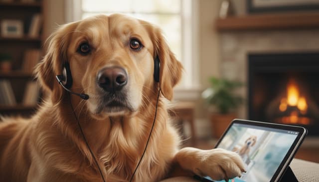 Piesek online: realistyczny pies do rozmowy na piesek.ai